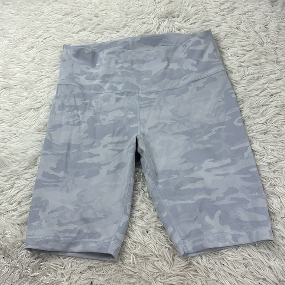 Lululemon Wunder Under Short 10" *Ribbed Incognito Camo Jacquard Alpine - Picture 1 of 4